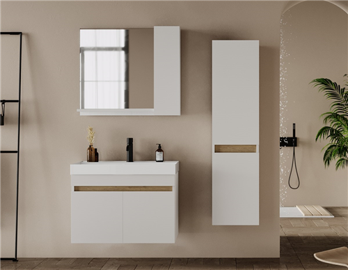 TEKO PLUS / BELLA PLUS BANYO DOLABI BEYAZ / 65 CM